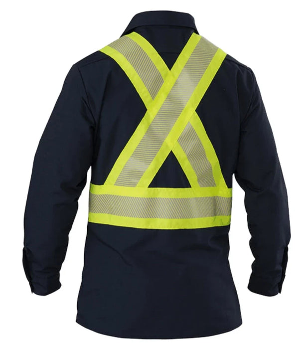 Big Bill High Visibility Long-Sleeve Ripstop Shirt - 144HVP