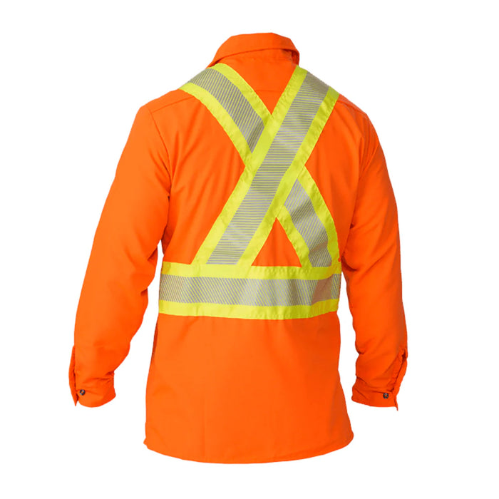 Big Bill High Visibility Long-Sleeve Ripstop Shirt - 144HVP