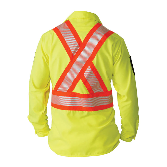 Big Bill High Visibility Long-Sleeve Ripstop Shirt - 144HVP