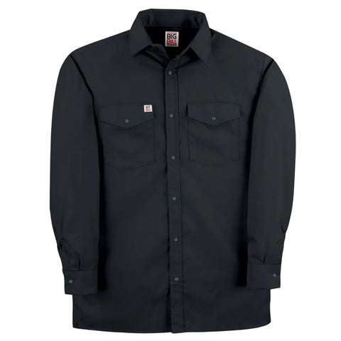Big Bill Premium Long-Sleeve Snap Front Work Shirt - 247 — Safety