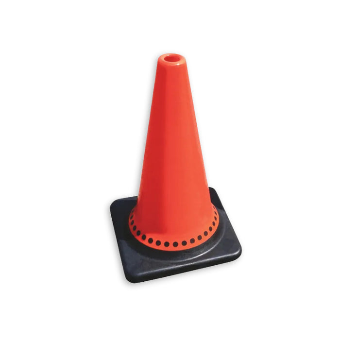 Big K® 12” Traffic Cone with 1.5 lb Black Base - BK330-BLK12