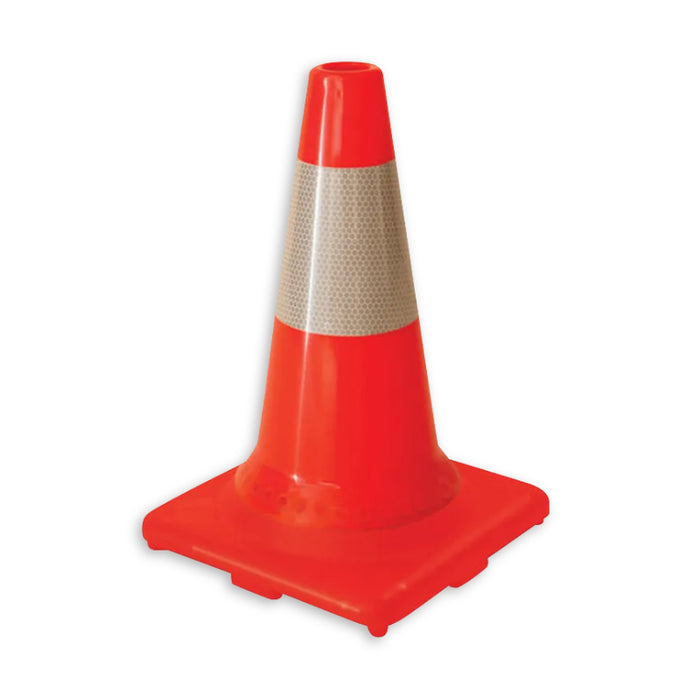 Big K® 28” Traffic Cone with 6” Collar and 6.6 lb Orange Base - BK331-ORG28