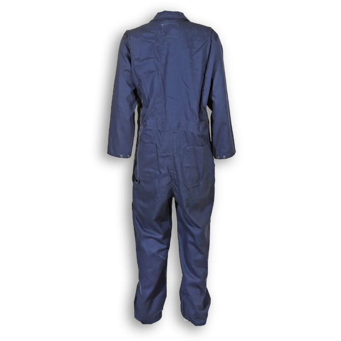 Big K Clothing® 100% Cotton Coverall - Navy Blue - BK1804