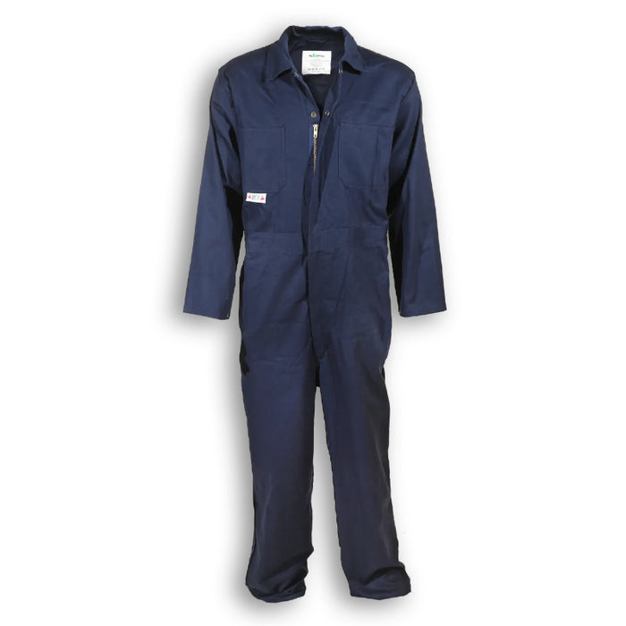 Big K Clothing® 100% Cotton Coverall - Navy Blue - BK1804