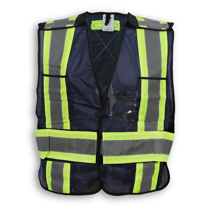 Big K Clothing® High Visibility 100% Polyester Soft Mesh Safety Vest - BK101