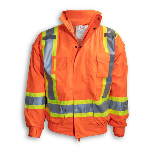 Big K Clothing® High Visibility 5-in-1 Safety Rain Jacket - BK122