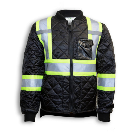 Big K Clothing® High Visibility Quilt Polyester Traffic Safety Jacket - BK895