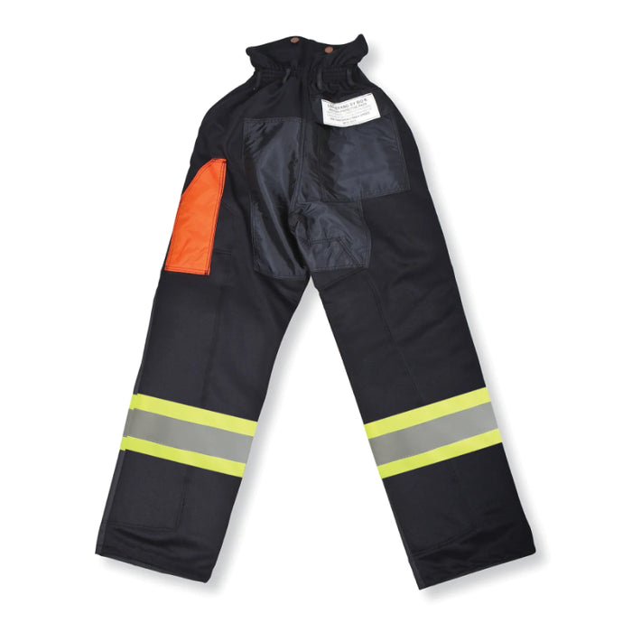 Big K Clothing® FR 400 Denier Front & Polyester Back 3600 Fallers Pants - Black - BK90436