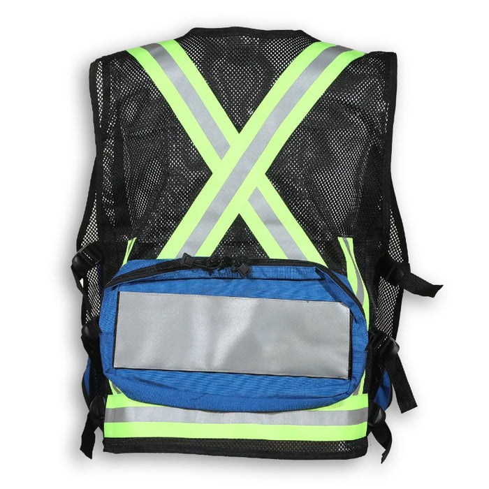 Big K Clothing® Hi Vis Mesh First Aid Safety Vest - BK625-MESH