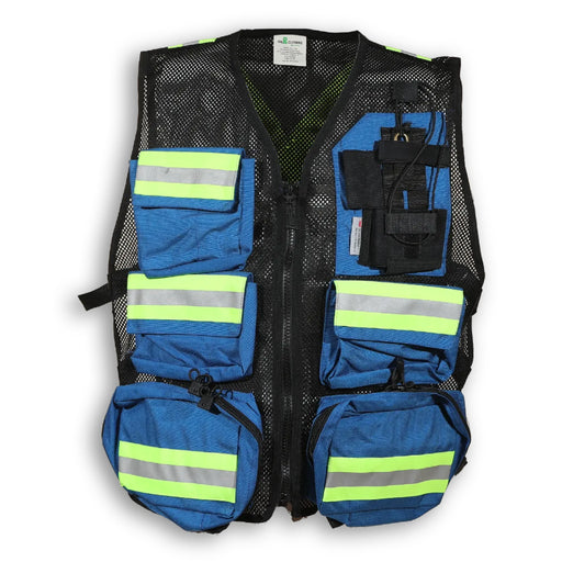 Big K Clothing® Hi Vis Mesh First Aid Safety Vest - BK625-MESH