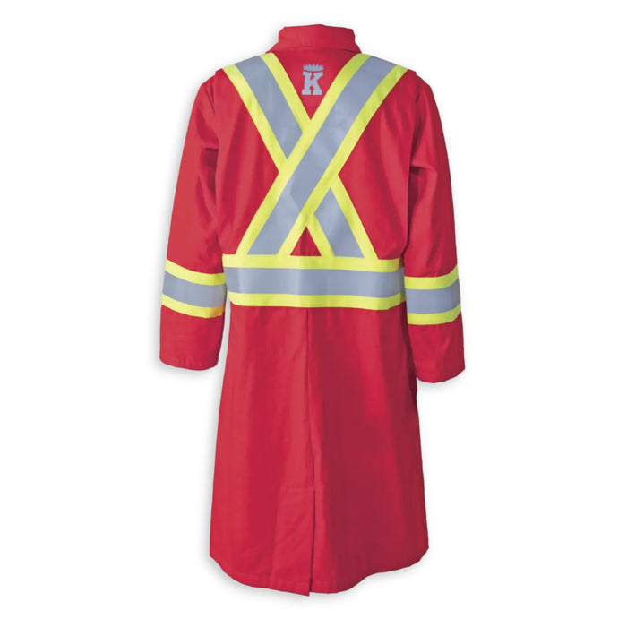 Big K Clothing® Hi Vis FR Safety Labcoat - CSA approved - BKFRLABCOAT-4