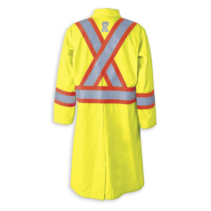 Big K Clothing® Hi Vis FR Safety Labcoat - CSA approved - BKFRLABCOAT-4