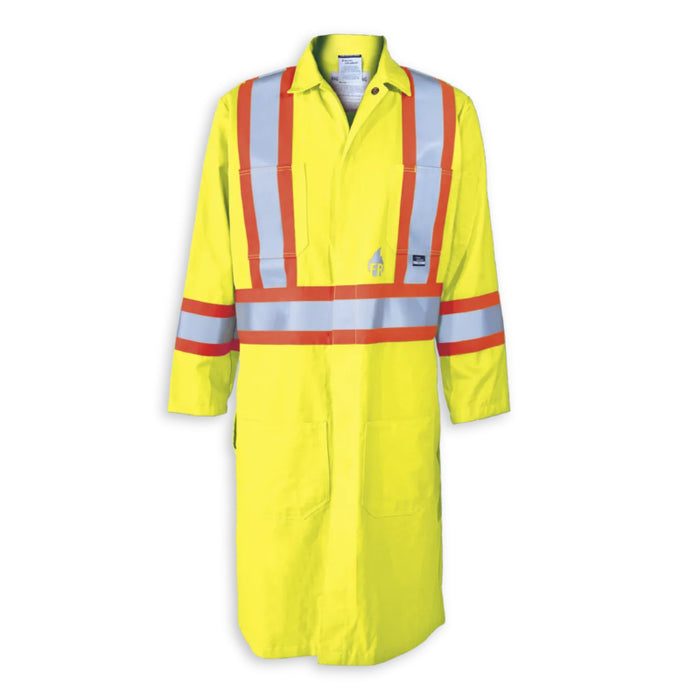 Big K Clothing® Hi Vis FR Safety Labcoat - CSA approved - BKFRLABCOAT-4