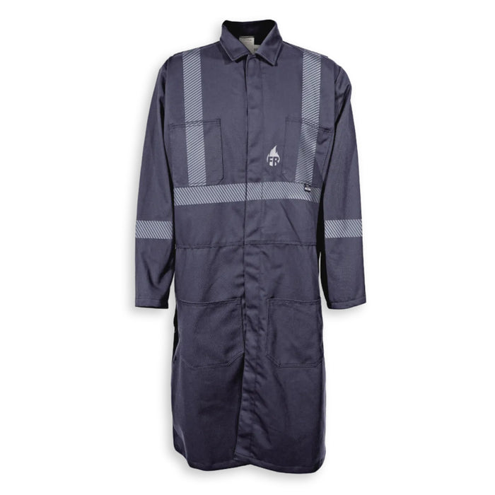 Big K Clothing® Hi Vis Reflective FR Safety Labcoat - CSA approved - BKFRLABCOAT-2