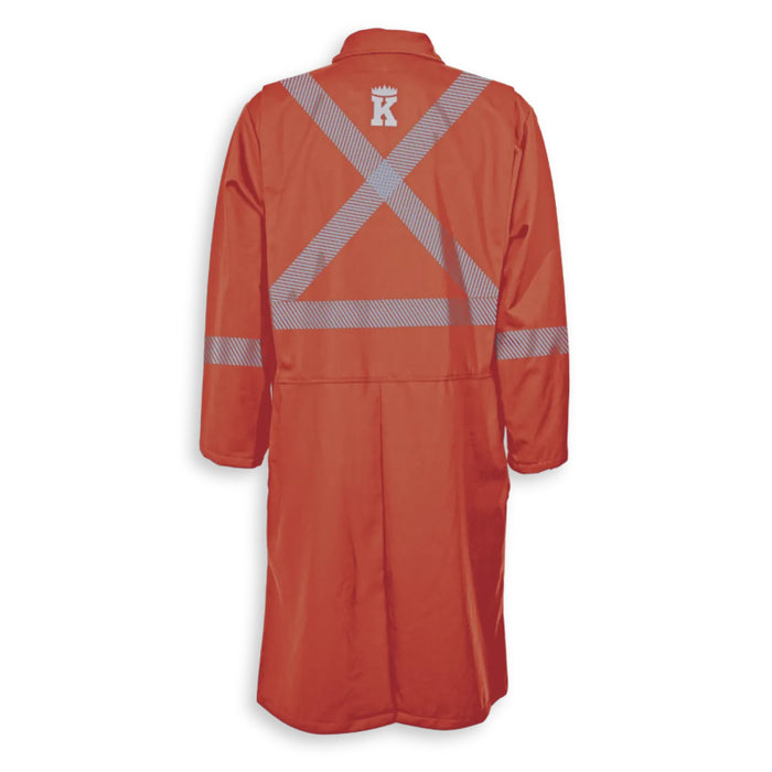 Big K Clothing® Hi Vis Reflective FR Safety Labcoat - CSA approved - BKFRLABCOAT-2
