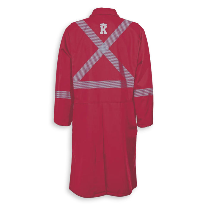 Big K Clothing® Hi Vis Reflective FR Safety Labcoat - CSA approved - BKFRLABCOAT-2