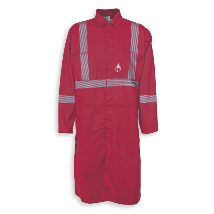 Big K Clothing® Hi Vis Reflective FR Safety Labcoat - CSA approved - BKFRLABCOAT-2