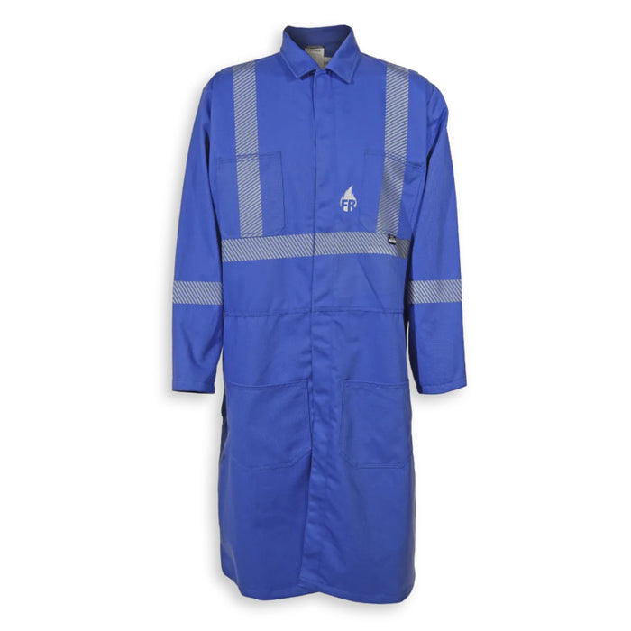 Big K Clothing® Hi Vis Reflective FR Safety Labcoat - CSA approved - BKFRLABCOAT-2