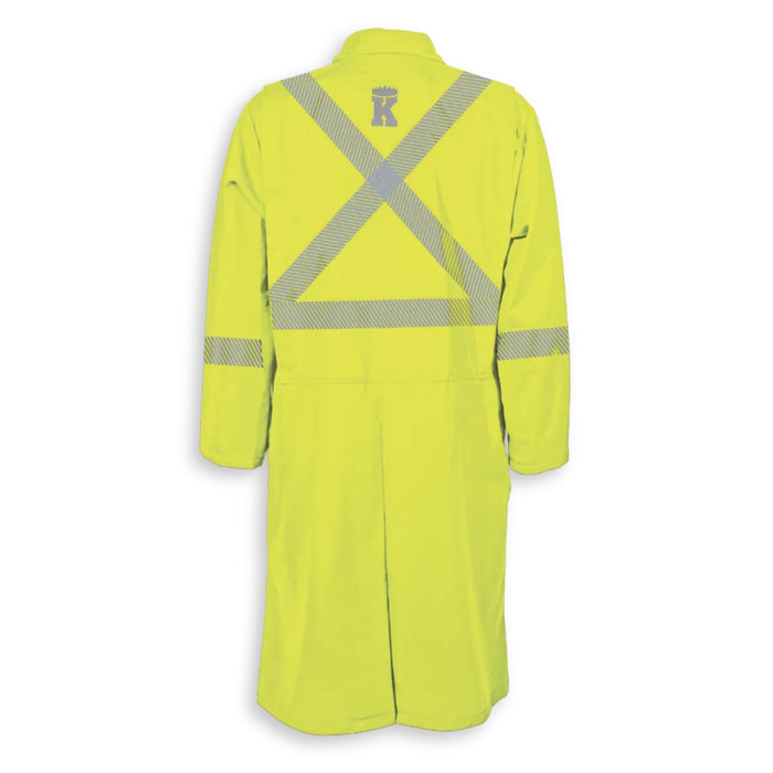 Big K Clothing® Hi Vis Reflective FR Safety Labcoat - CSA approved - BKFRLABCOAT-2