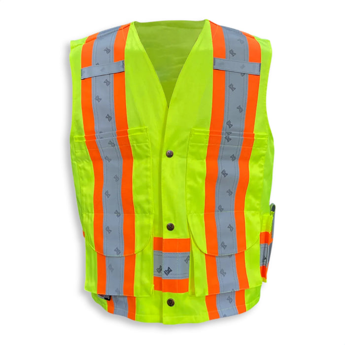 Big K Clothing® High Visibility 100% Cotton Supervisor Safety Vest - BK222