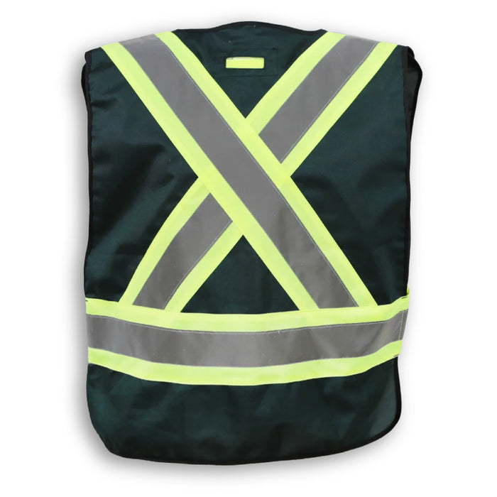 Big K Clothing® High Visibility 100% Polyester Tear-Away Safety Vest - BK102