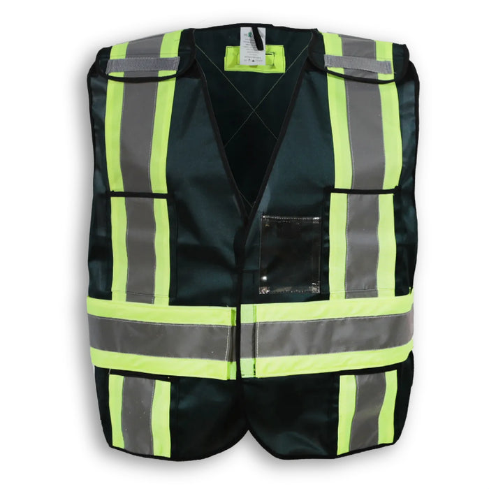 Big K Clothing® High Visibility 100% Polyester Tear-Away Safety Vest - BK102
