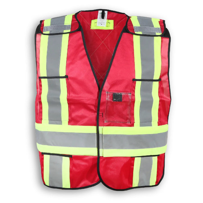 Big K Clothing® High Visibility 100% Polyester Tear-Away Safety Vest - BK102