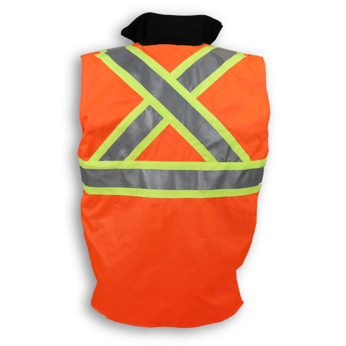 Big K Clothing® High Visibility Lightweight Reversible Safety Vest - BK300