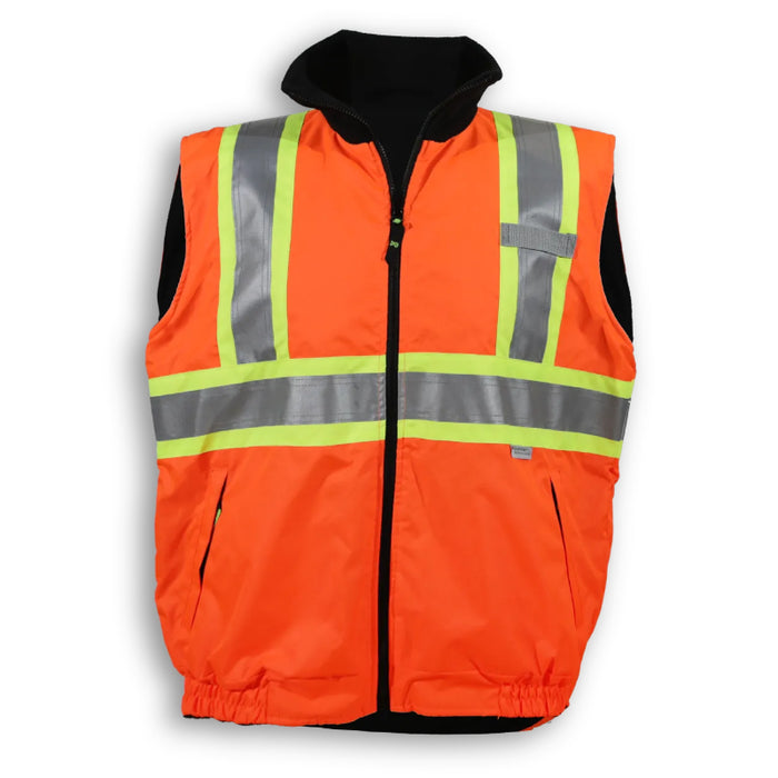 Big K Clothing® High Visibility Lightweight Reversible Safety Vest - BK300