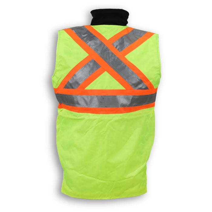 Big K Clothing® High Visibility Lightweight Reversible Safety Vest - BK300