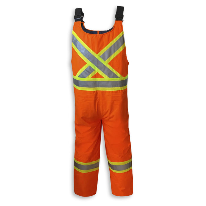 Big K Clothing® High Visibility Quilt Lined Bib Safety Rain Pant - BK805
