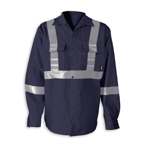 Big K Clothing® High Visibility Reflective FR Safety Shirt - BK555FRI-2