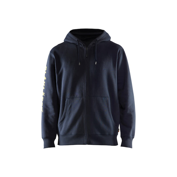 Blaklader® Branded Hooded Zip-up Work Sweatshirt  - 3445