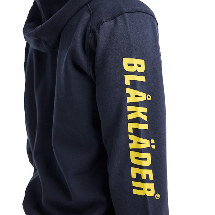 Blaklader® Branded Hooded Zip-up Work Sweatshirt  - 3445