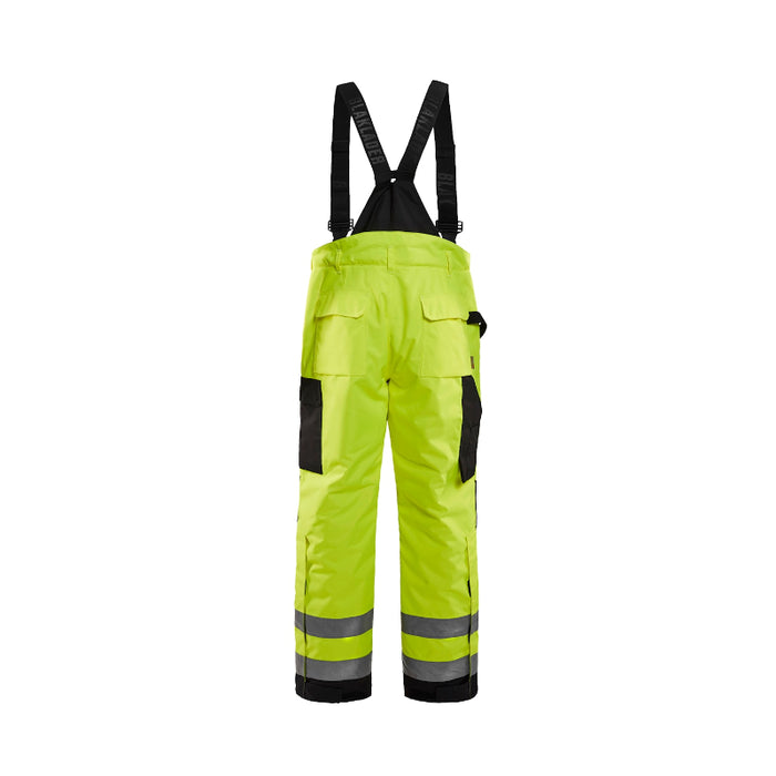 Blaklader® Hi Vis Lined Shell Safety Pants - Yellow / Black - 1689