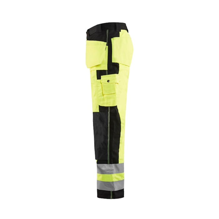 Blaklader® Hi Vis Work Safety Pants - Yellow / Black - 1633