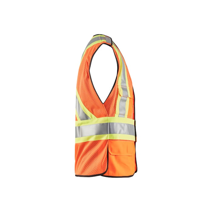 Blaklader® High Visibility 5-Point Tear Away Safety Vest - Orange - 3138