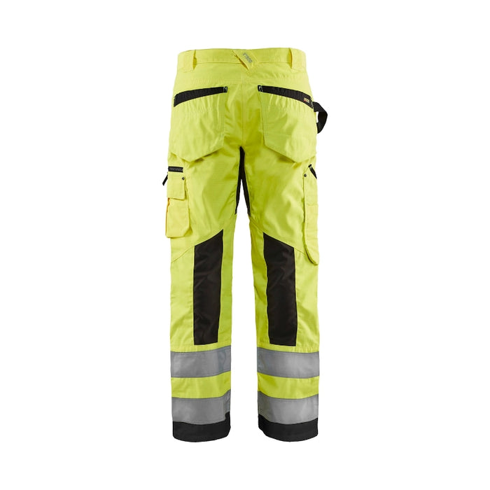 Blaklader® High Visibility Ripstop Safety Pants - Yellow / Black - 1699