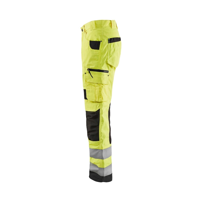 Blaklader® High Visibility Ripstop Safety Pants - Yellow / Black - 1699