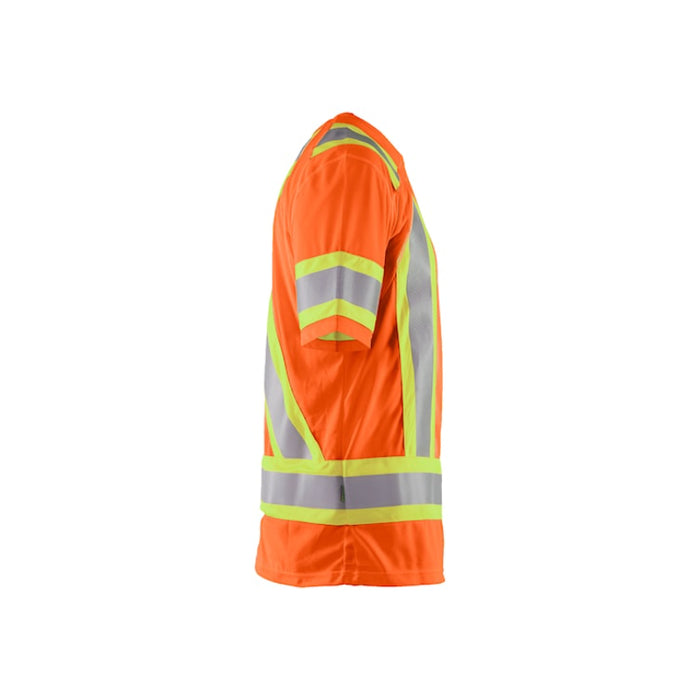 Blaklader® High Visibility Short Sleeve Safety T-shirt - CSA Compliant - Orange - 3495