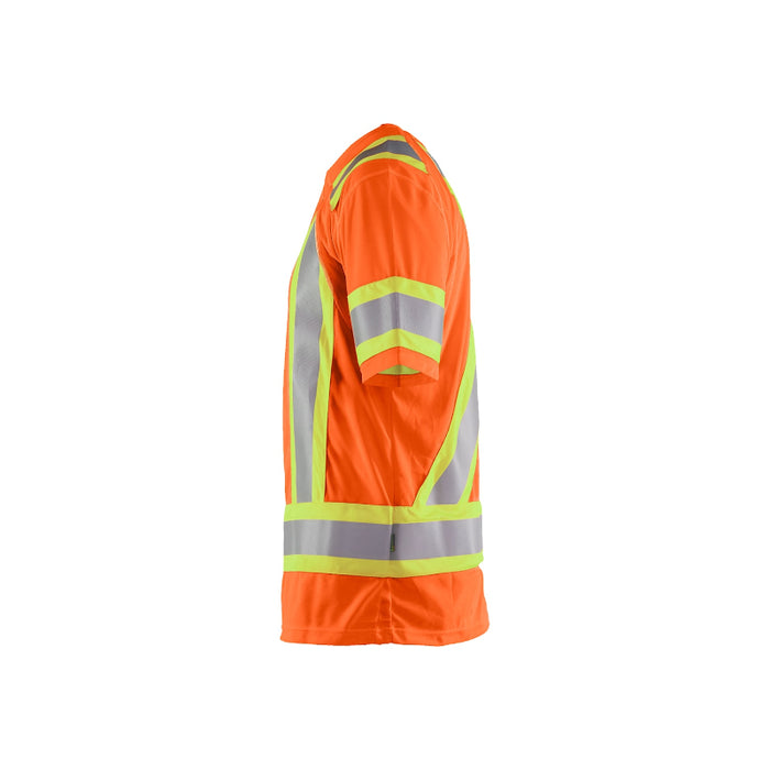 Blaklader® High Visibility Short Sleeve Safety T-shirt - CSA Compliant - Orange - 3495