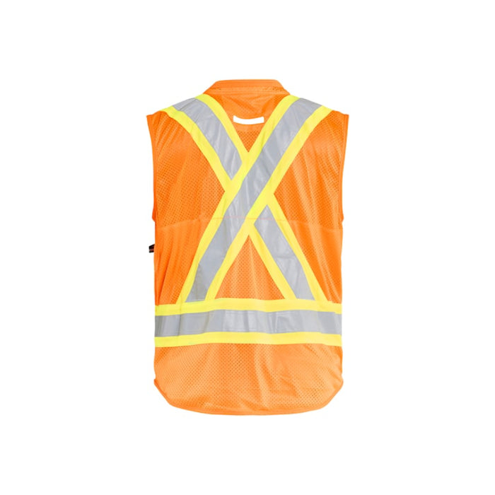 Blaklader® High Visibility Surveyor Safety Vest - Orange - 3136