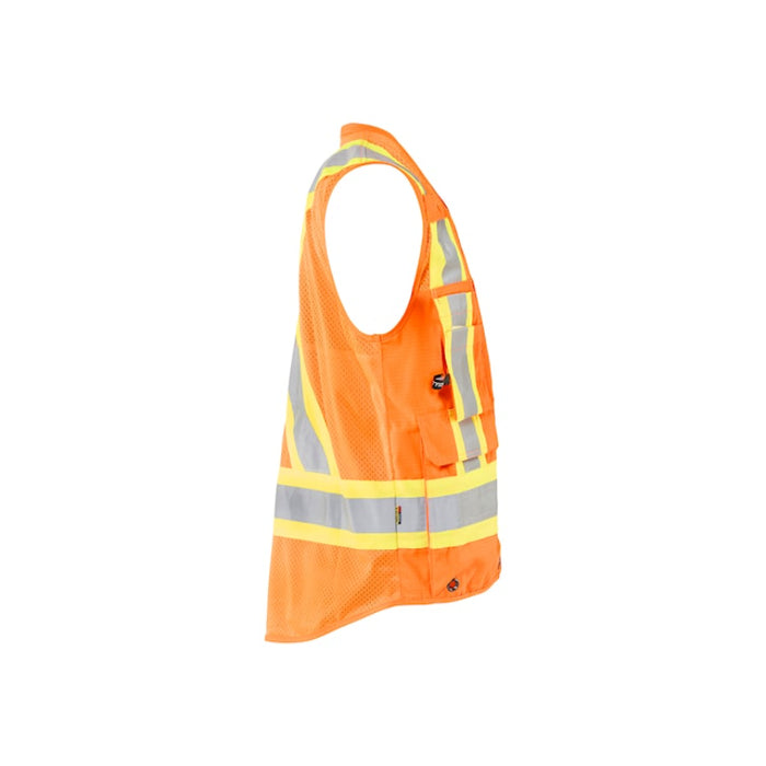 Blaklader® High Visibility Surveyor Safety Vest - Orange - 3136