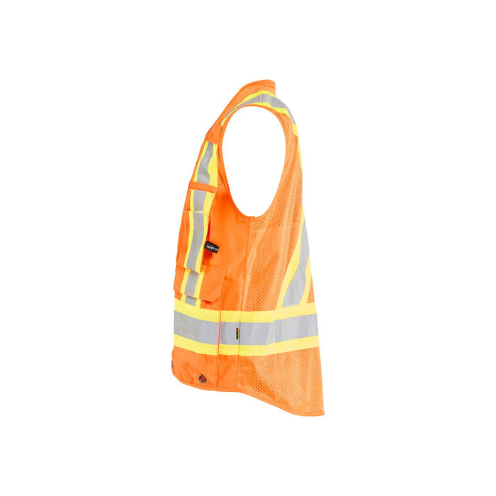 Blaklader® High Visibility Surveyor Safety Vest - Orange - 3136