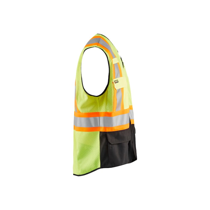 Blaklader® High Visibility V-Neck Safety Vest - 3133