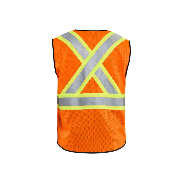 Blaklader® High Visibility V-Neck Safety Vest - 3133