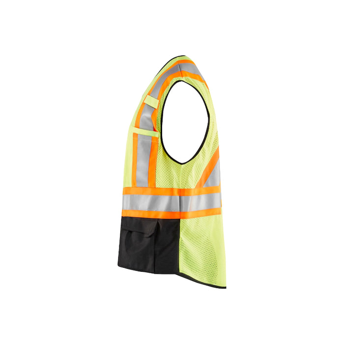 Blaklader® High Visibility V-Neck Safety Vest - 3133