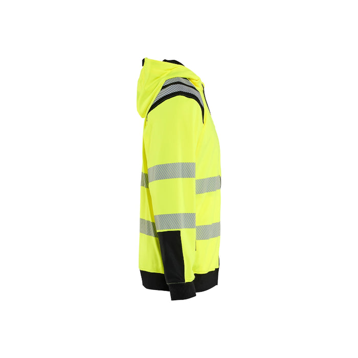 Blaklader® High Visibility Zip Safety Sweatshirt - Yellow - non CSA - 3446