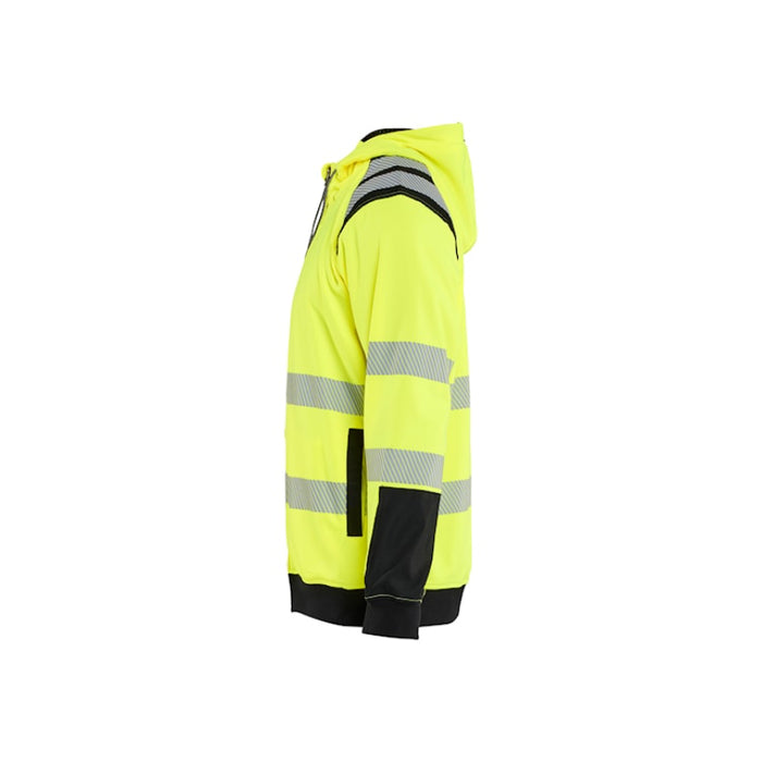 Blaklader® High Visibility Zip Safety Sweatshirt - Yellow - non CSA - 3446