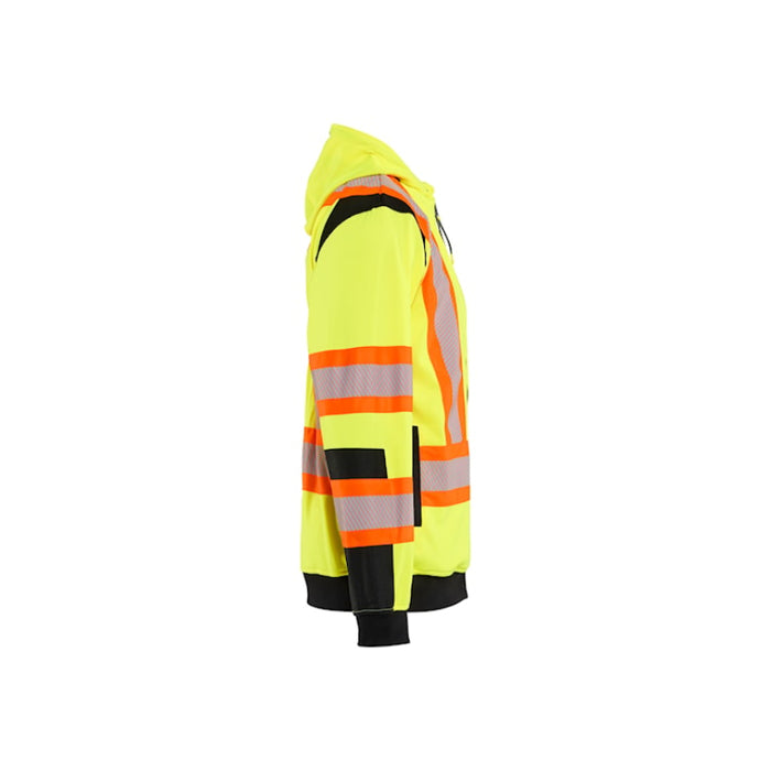 Blaklader® High Visibility  Zip Safety Sweatshirt - CSA Compliant - Yellow - 3448